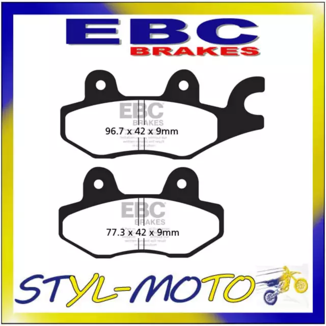 FA197HH Plaquettes Frittées Devant Gauche EBC Honda TA 200 Shadow 2002-2005