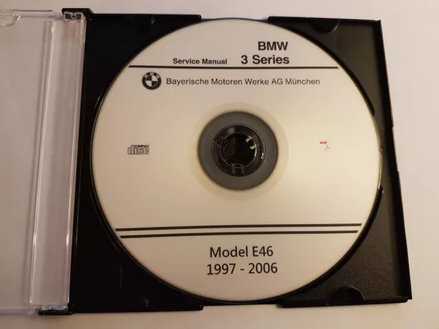 Reparaturanleitung Werkstatthandbuch BMW E46 3er , 1997-2006 inkl. M3 , Englisch