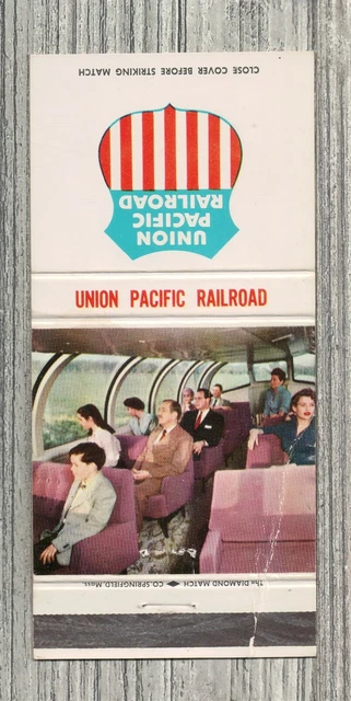 Matchbook Cover-Union Pacific Railroad-4646