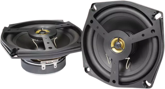 Show Chrome 5 1/2in. Two-Way Front Speaker Kit 13-106