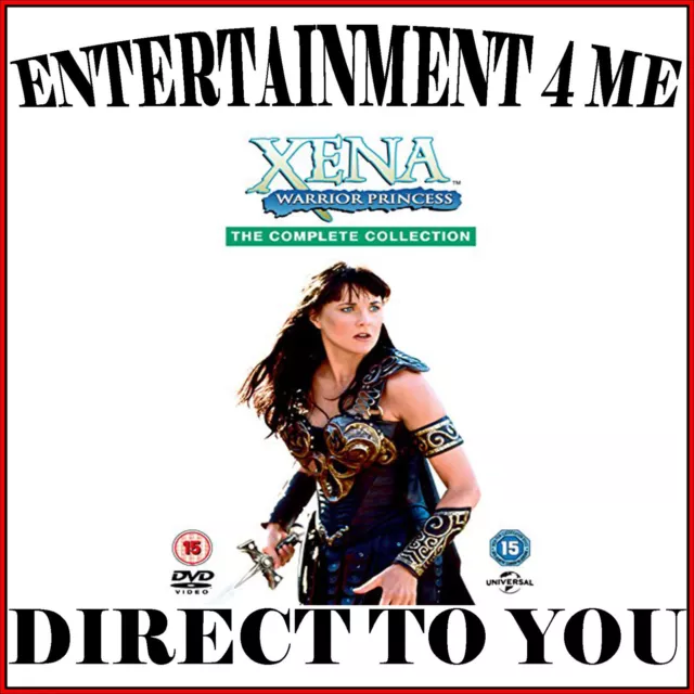 Xena Warrior Princess - Complete Collection Series 1 - 6  *Brand New Dvd Boxset*