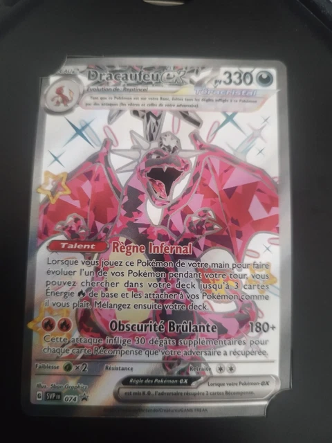 CARTE POKÉMON DRACAUFEU EX Élève De Paldea EV4.5 Destinées De Paldéa