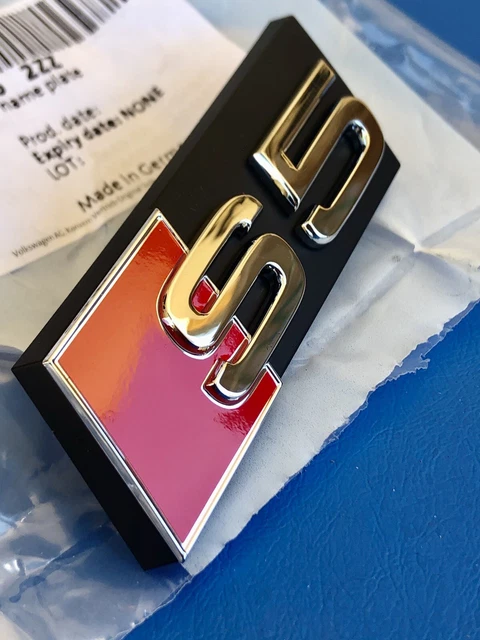 Genuine VAG Chrome 'AUDI A5 S5 Cabriolet' Emblem – 8T08537362ZZ