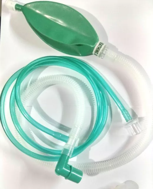 Adult Bain Circuit Anesthetic Corrugated Tube Fitted Respiratory Valve Free Ship