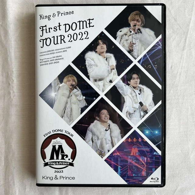KING & PRINCE First Dome Tour 2022 Japan Q5 Concert DVD Used