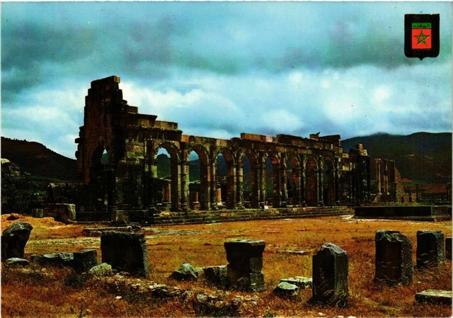 CPM AK Volubilis- Basilique et le Capitol MAROC (881392)