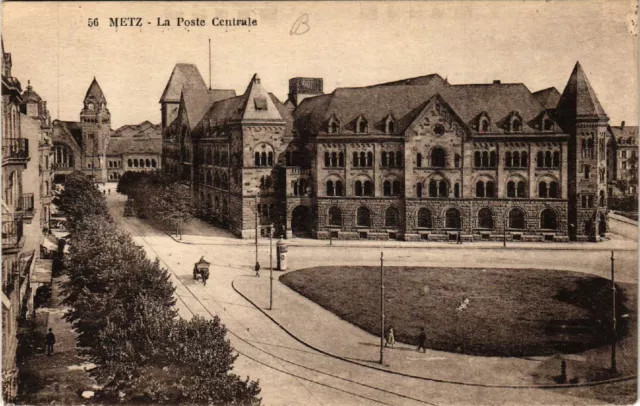 CPA AK METZ - La Poste Centrale (650972)