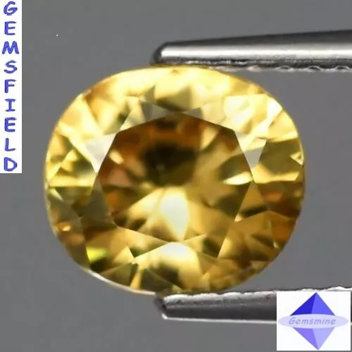 VVS - 2.21cts !!! ZIRCON 100% NATUREL !!! CHAMPAGNE OR !!! poli AAA++ !!!