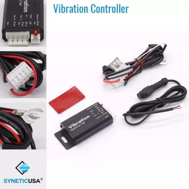 Universal LED DRL Daytime Running Light Controller Auto On/Off Vibration Sensor