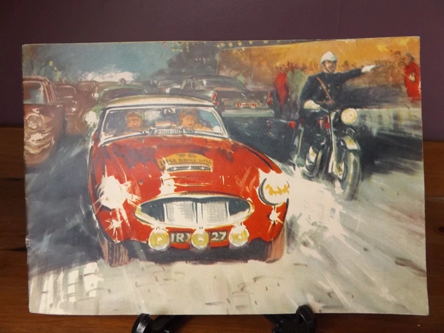 Rac Rally 1960 CASTROL ACHIEVEMENTS BOOK 1960 Motor Sports Le Mans Speed Records RAC ...