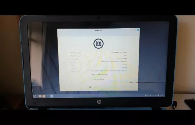 HP Pavilion Notebook - 15-p199na (8GB Ram + 500GB H/D  Latest Linux Mint