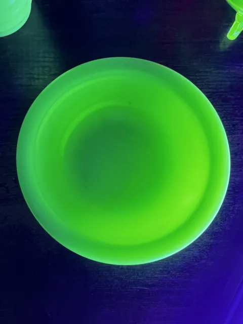 Uranium Jadeite McKee 4” Dish Bowl MARKED
