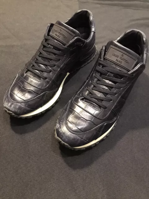 Louis vuitton on sale crocodile shoes