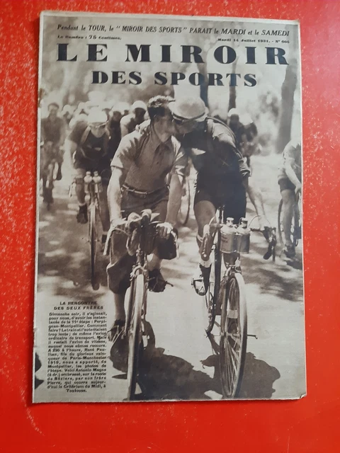 MIROIR DES SPORTS (LE) N° 898 DU 23/07/1936 | Rakuten
