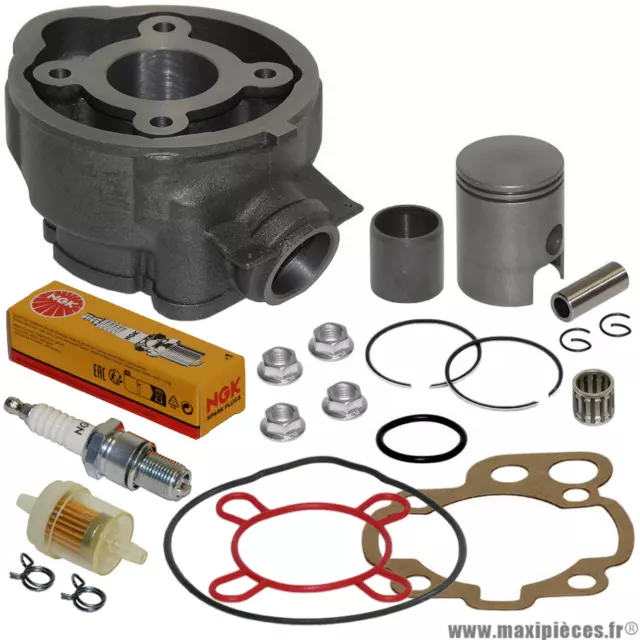 Kit moteur joints piston cylindre Minarelli AM6 Aprilia Mbk Peugeot Yamaha 50cc