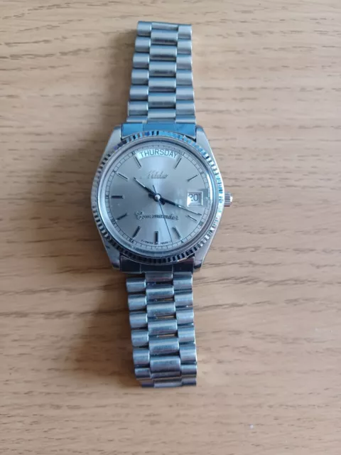 MIDO COMMANDER DAY Date Vintage Rare Watch 460.00 PicClick UK