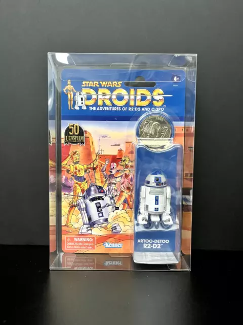 Droidi vintage di Star Wars Artoo Detoo R2-D2 Adventures Of R2-D2 e C-3PO