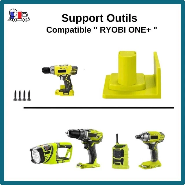 Support de stockage outil "Ryobi One+"