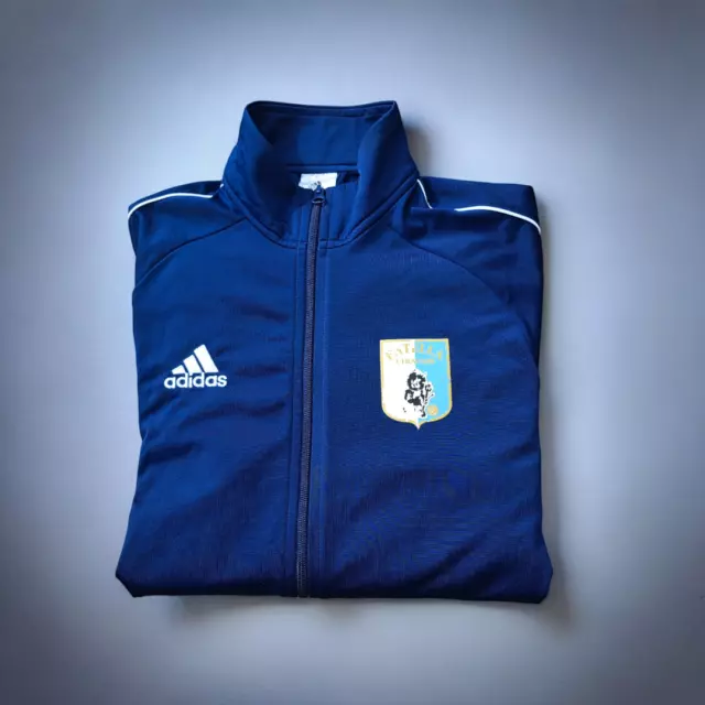 Adidas Jacke Fußball Virtus Entella Saison 2018/2019 Alloy Pro Größe L Gewand A