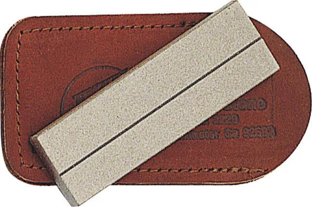 Eze-Lap Pocket Diamond Sharpener 26M Medium grit. Measures 3" x 1" with fish hoo