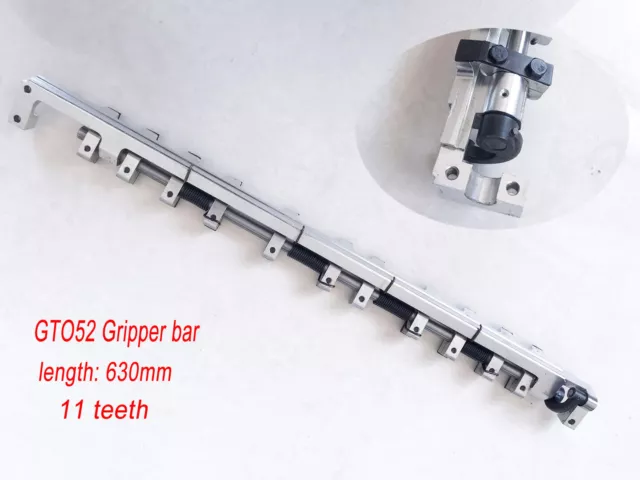 GTO52 Gripper Bar For Heidelberg Delivery Assembly GTO 52 Offset Printing Parts
