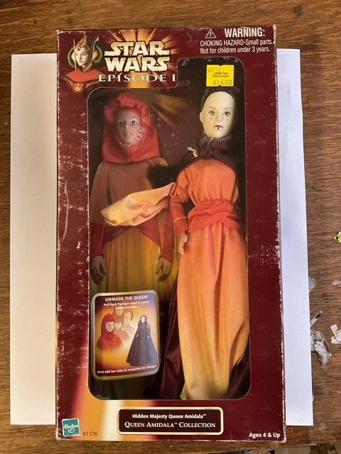 Star Wars Episode 1 Queen Amidala 12" Inch Doll NIP Hidden Majesty Queen