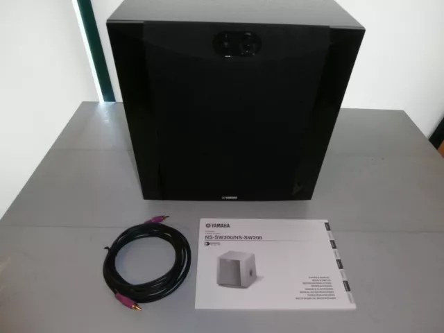 Watios+Manual Subwoofer - Negro Activo 345,00 SW300 250 IT NS YAMAHA PicClick EUR Piano