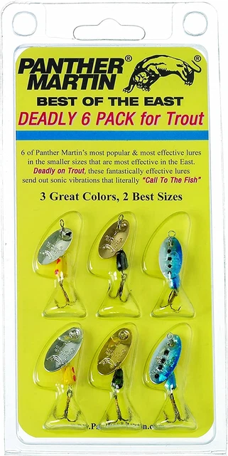 Panther Martin Best of the East Spinner Fishing Lure Kit