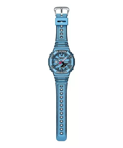 CASIO G-SHOCK MANGA THEME GA-2100MNG-2AJR Men's Watch Octagon Blue PSL ...