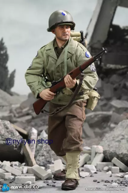 DID A80156 1/6 WWII US29th Infantry Technician Corporal Upham 12in Action Figure