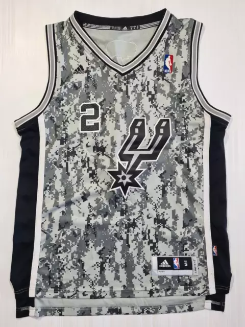 Adidas San Antonio Spurs Kawhi Leonard Army Camo Jersey NBA Men's S