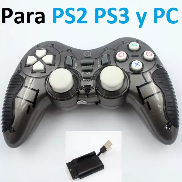 MANDO INALAMBRICO COMPATIBLE para PC y playstation 2 y 3 PS2 PS3 wireless  Play N EUR 15,95 - PicClick ES