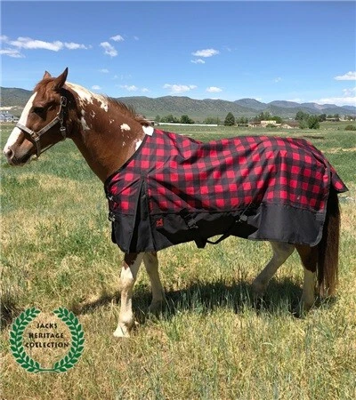 Jacks 4299-NV-78 78 in. Kratos Turnout Sheet 1200 Denier, Navy