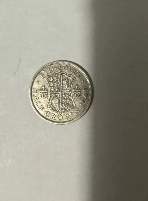 Silver Half Crown George Vi Coin Choice Of Year 1937 To 1951