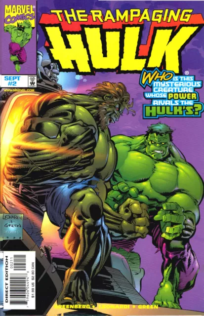 Rampaging Hulk # 2A (of 6) (Rick Leonardi) (USA, 1998)