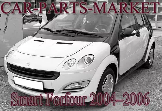 Rechts Fahrerseite Flachflügel Türspiegel Glas für Smart Forfour 2004-2006 2