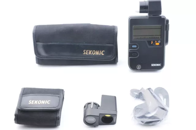 [Near MINT] SEKONIC L-328 Digilight F Light Meter w/ L-328VF Viewfinder JAPAN