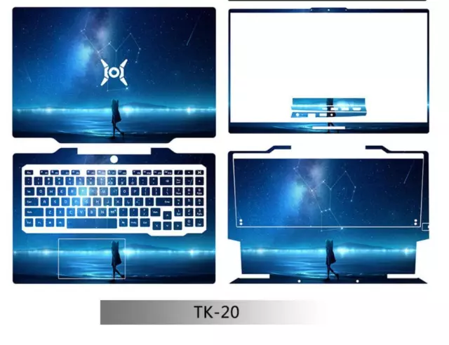Dazzle Vinyl Laptop Special Sticker Skin For HUAWEI HONOR HUNTER V700 16.1