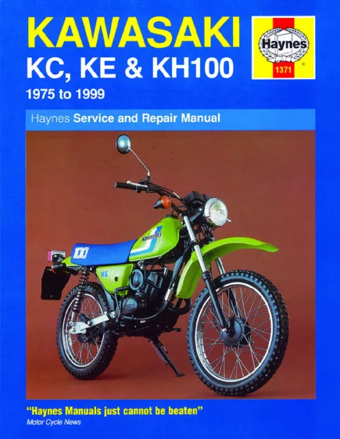 Kawasaki KC, KE & KH100 (75 - 99) Haynes Repair Manual (Paperback)