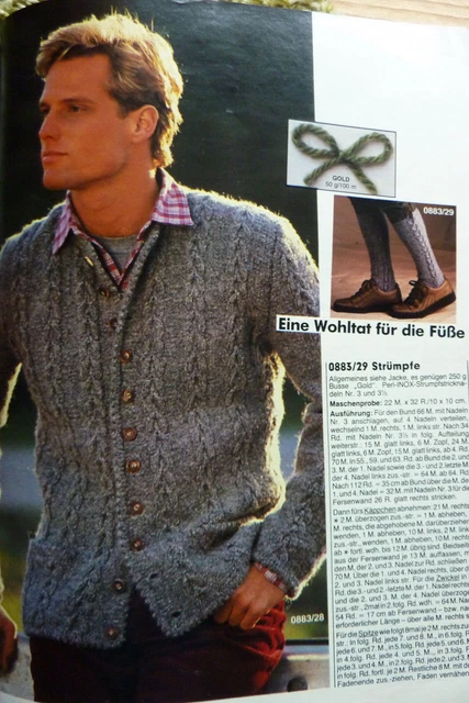 VINTAGE:burda: "Anna" Spaß am Handarbeiten August 1983 sticken, stricken, häkeln 16