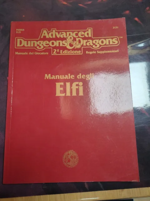 Advanced Dungeons & Dragons - Manuale degli Elfi