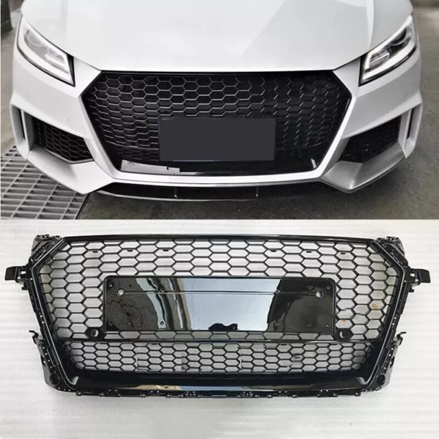 Kühlergrill für Audi TT 8S Grill Sportgrill RS Wabengrill TTS TTRS S-Line 15-18