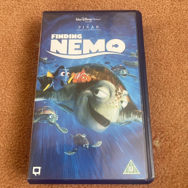 FINDING NEMO VHS Video Tape Walt Disney Pixar Children Family finding-nemo-vhs-video-tape-walt-disney-pixar-children-family