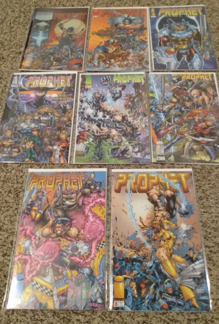 Prophet Image Comics - Rob Liefeld - Series 2 Complete Run (1-8) Utra Rare VF/NM