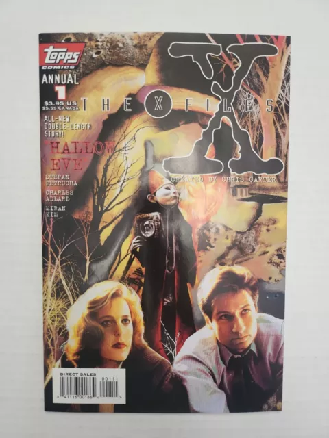 Vintage 1995  X-Files Annual Comic Book Vol 1 No 1 Topps Comics