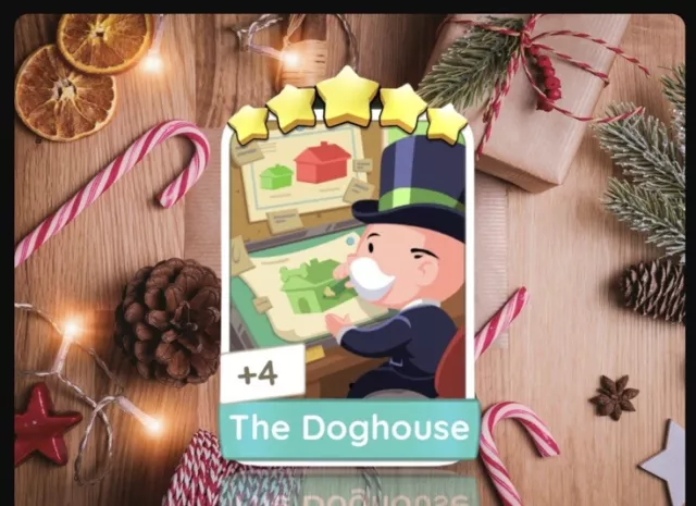 The Doghouse Go 5 Star Rare Sticker (INSTANT)