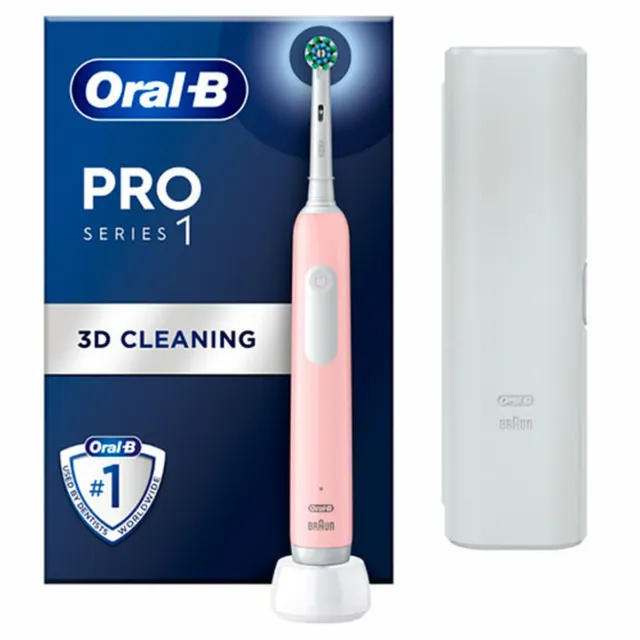 Cepillo de Dientes Eléctrico Oral-B Pro 1 Rosa