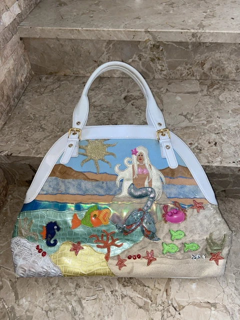 RARA BELLISSIMA BORSA Donna Braccialini Cartoline Vintage Le