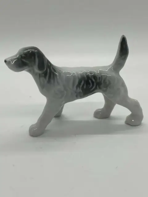 Vintage Porcelain/Ceramic Dog Spaniel Figurine – Made in Japan - B5