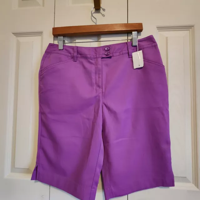 Callaway Opti-Dri Women's Golf Shorts Purple - Size 8 - NWT